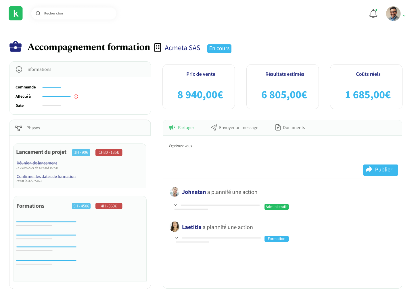 Gestion de projet